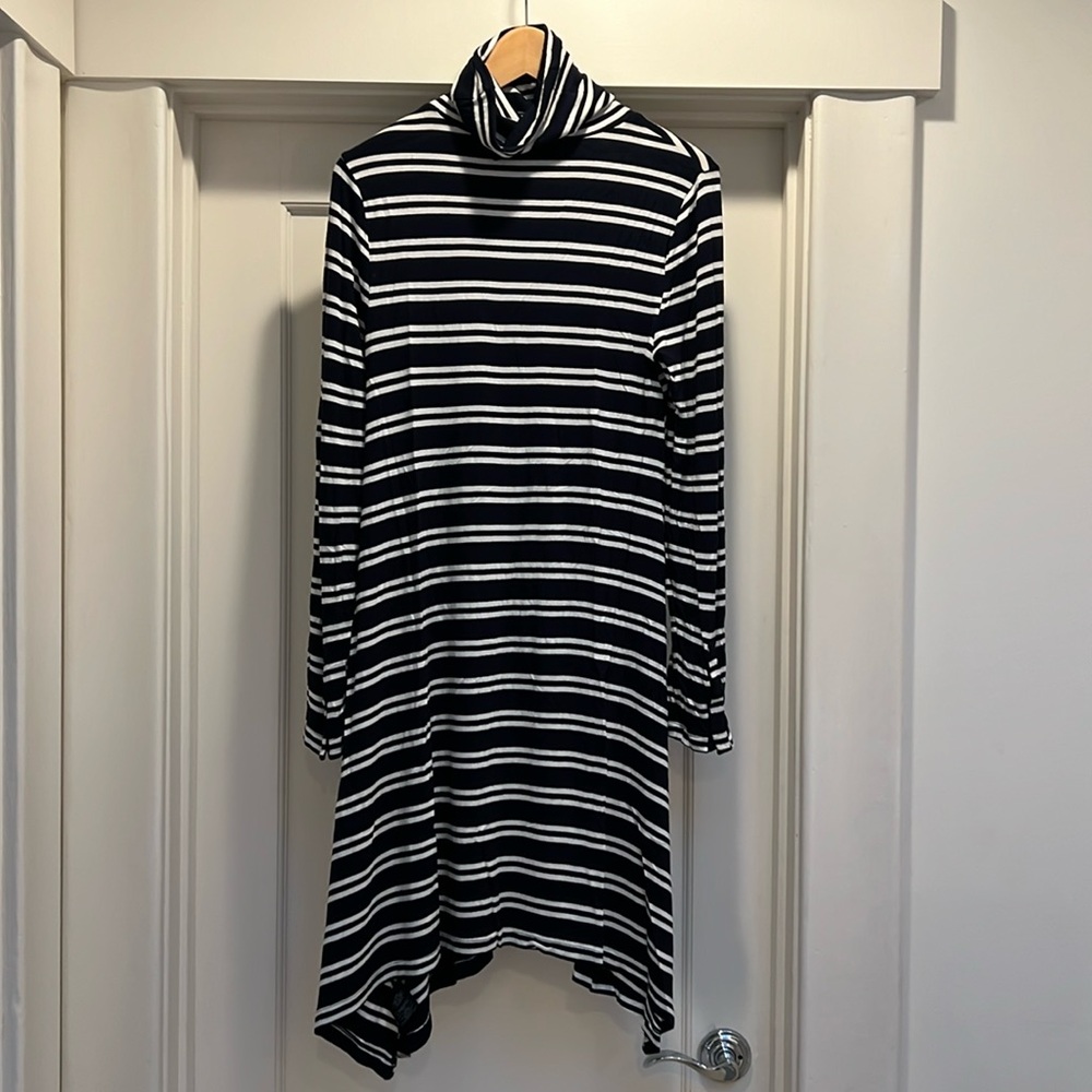 Anthropologie Maeve Navy Dress